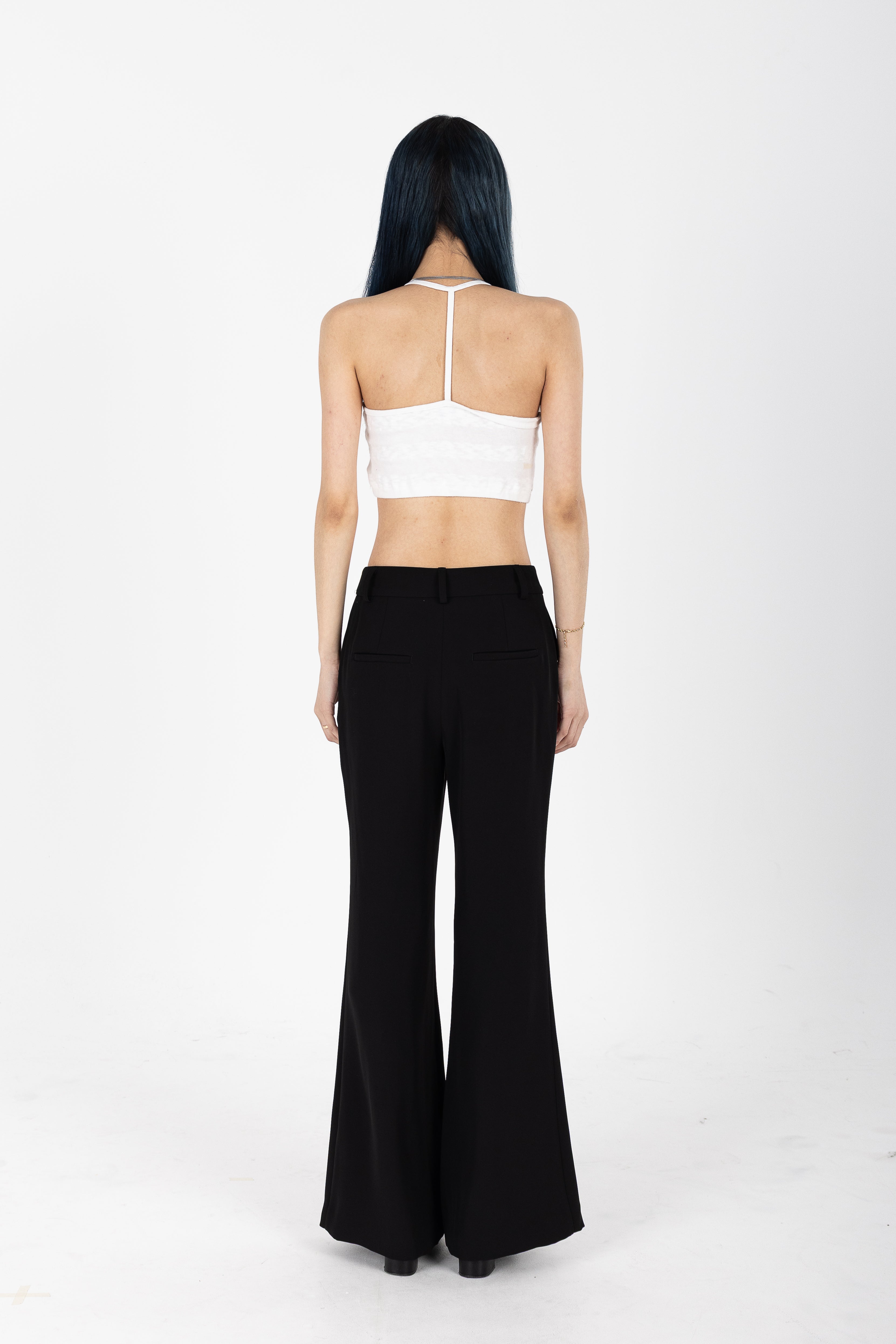 Cropped Halter Tank Top