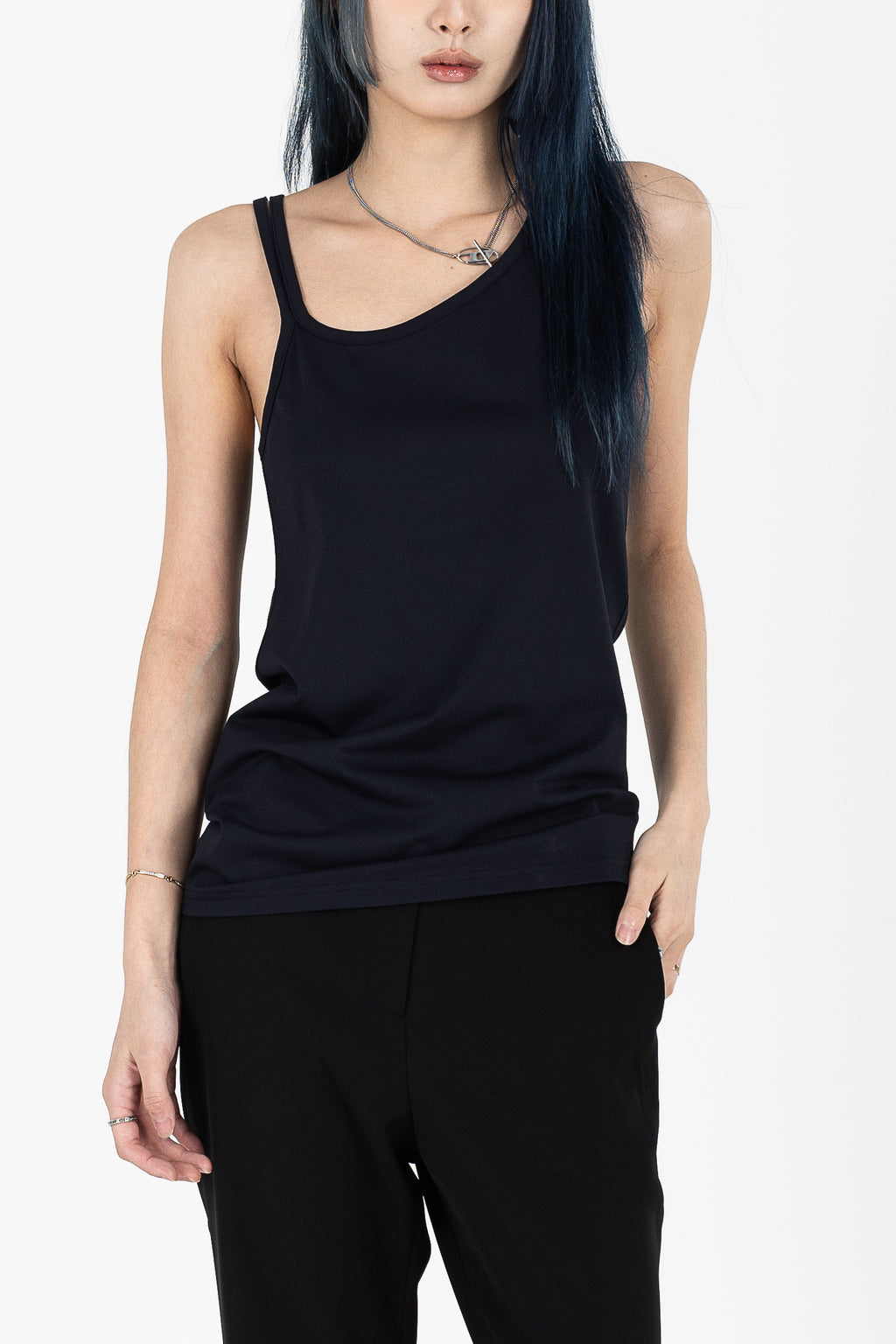 Asymmetric Twisted Tank Top